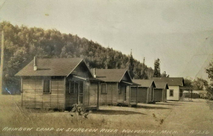 Rainbow Camp (Toastys Cabins) - Old Postcard View